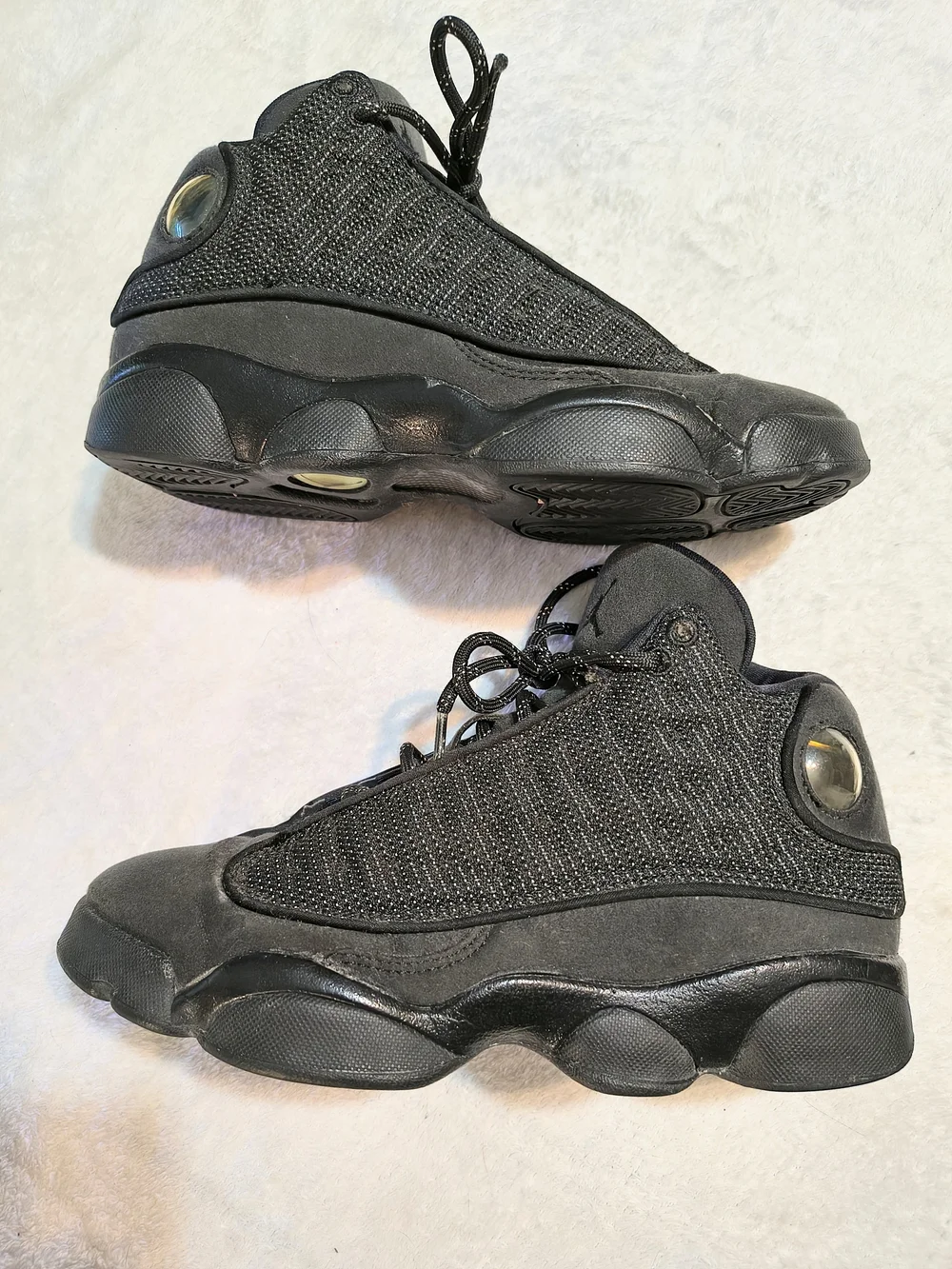Nike Air Jordan 13 Retro Black Cat Youth Shoes Size 5.5Y